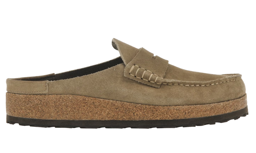 Birkenstock Naples Taupe Suede