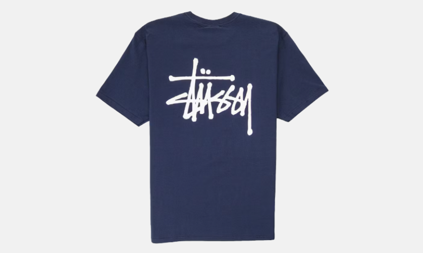 Stussy Basic T-shirt Navy