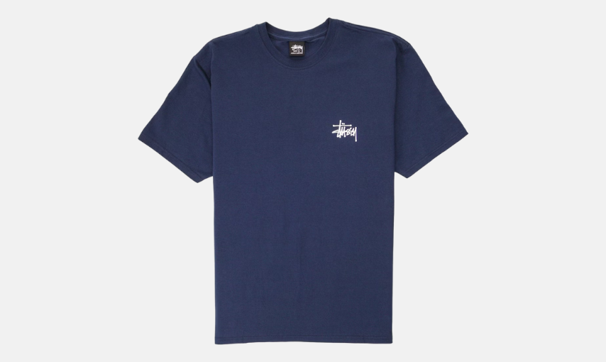 Stussy Basic T-shirt Navy