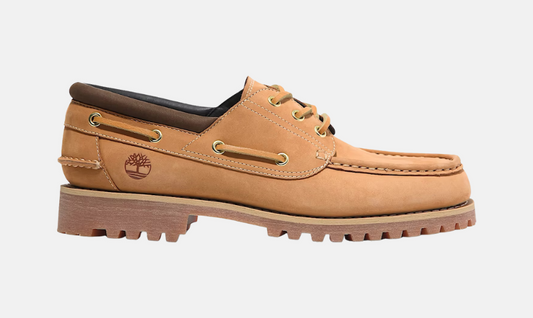 Timberland 3-Eye Lug Handsewn Boat Shoe Wheat