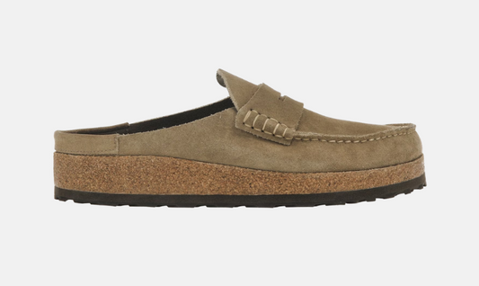 Birkenstock Naples Taupe Suede