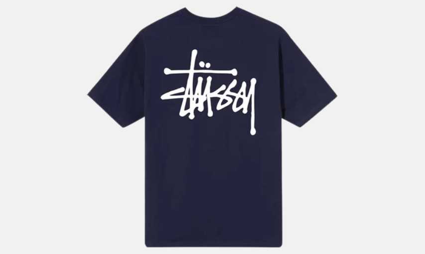 Stussy Basic T-shirt Navy