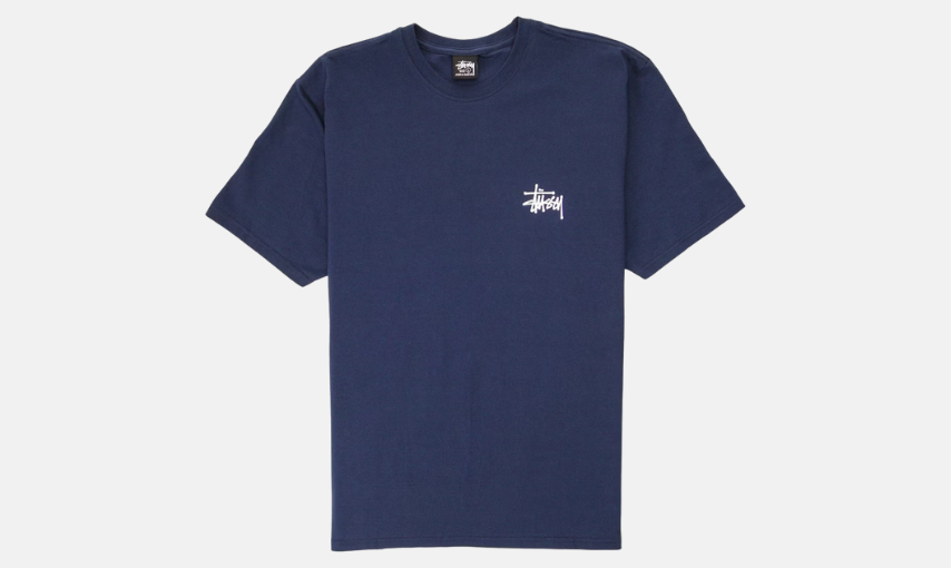 Stussy Basic T-shirt Navy